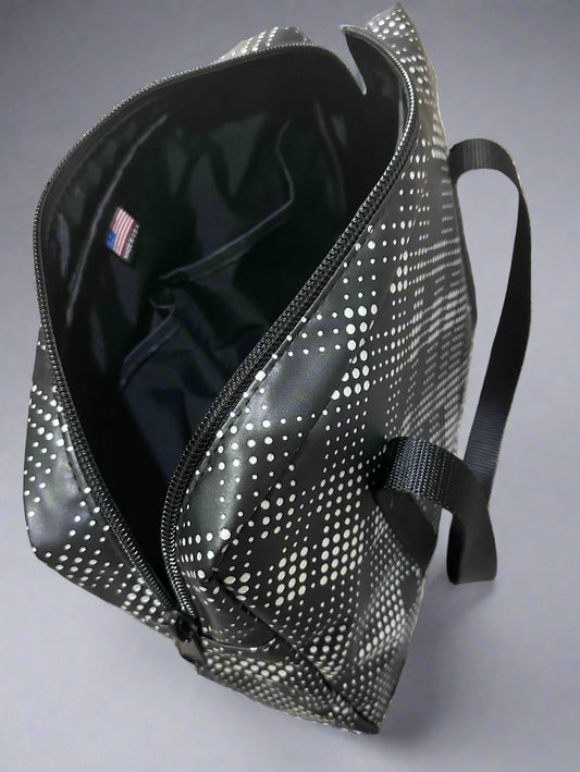 🖤 Pulse Tote – Midnight Dot Black Straps